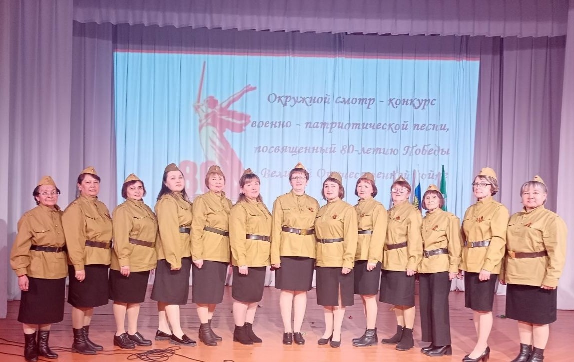 Окружной смотр-конкурс военно-патриотической песни среди педагогических коллективов Альменевского муниципального округа.