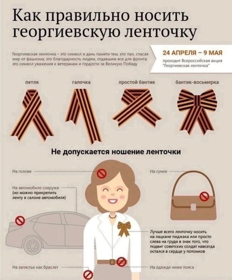 Акция "Георгиевская ленточка".